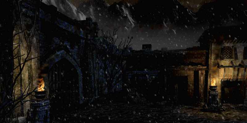 Diablo II menu art